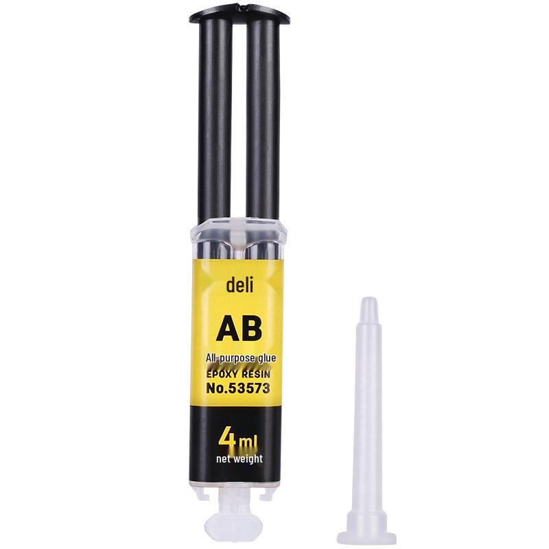 Deli 53573 Multi-functional Epoxy Resin Glue for Metal, Stone, Porcelain, and Wood
