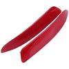 Réflecteur de pare-chocs arrière , 1 paire de réflecteur de pare-chocs arrière gauche et droit rouge pour E70 X5 2007-2013