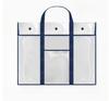 Handheld PVC Document Poster Bag Waterproof Art Drawing Paper Storage Organizer For Art Supplies