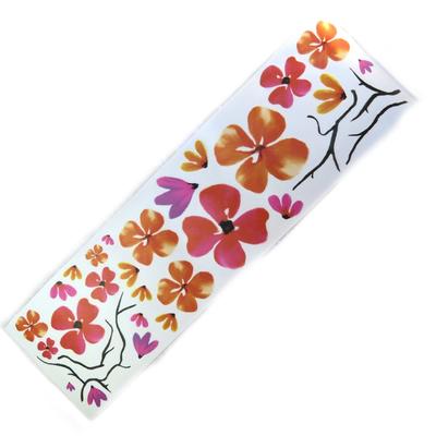 [N6189] - Sheet of Stickers 'Flowering' (20x70 Cm)