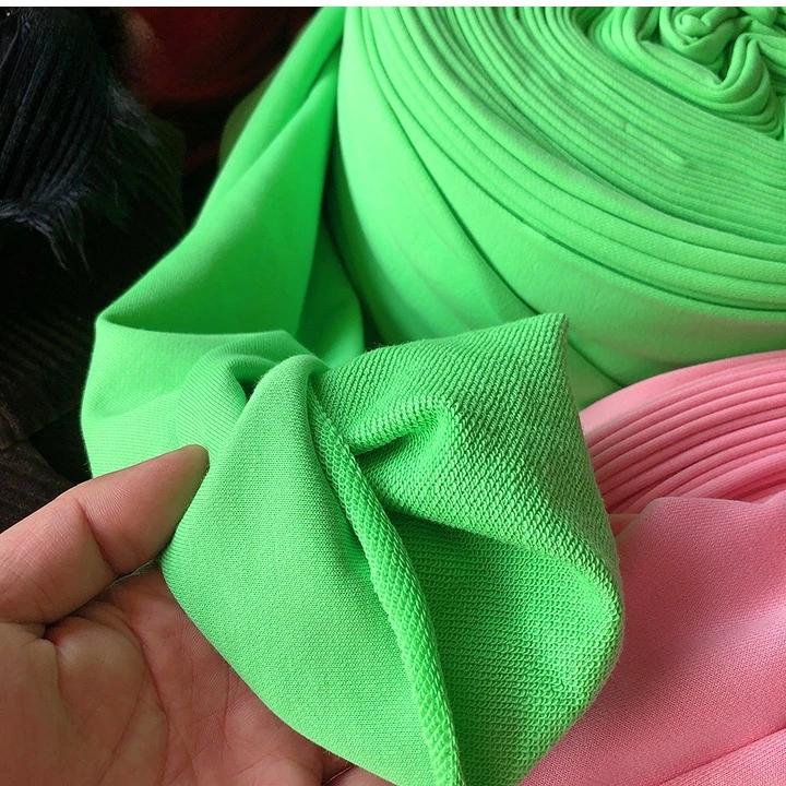 Wide 180cm French Terry Loop Cotton Knitted Fabric Abrasion-Resistant Sweatshirt Sweater Suit Sports Casual Wear Comfortable