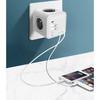 Cube Power Allocacoc Original Power Socket 4 Outlets 2 Usb Ports Adapter Eu Plug