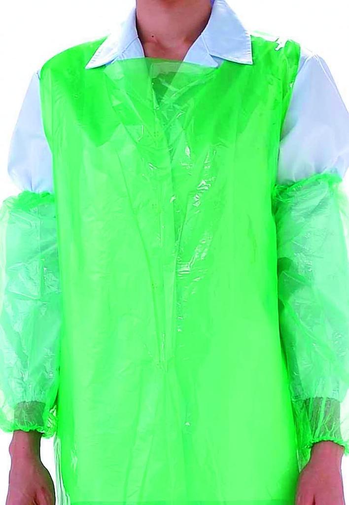 Paris Color Apron Green 200 Pieces (Short)