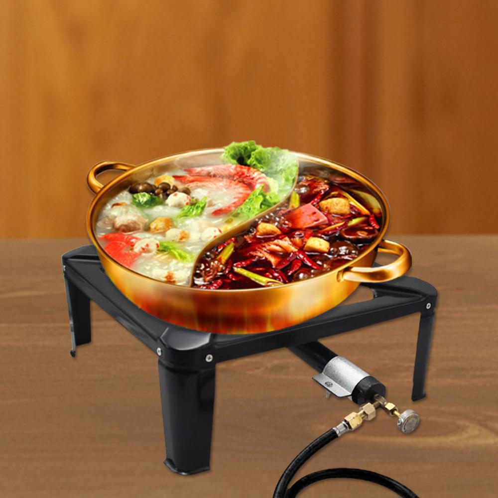 Cast Iron Camping Stove Portable Gas Stove Outdoor Propane Stove