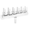 6-Way Air Flow Valve Stainless Steel Fish Tank Valve Practical Air Distributor  Aquaculture Use