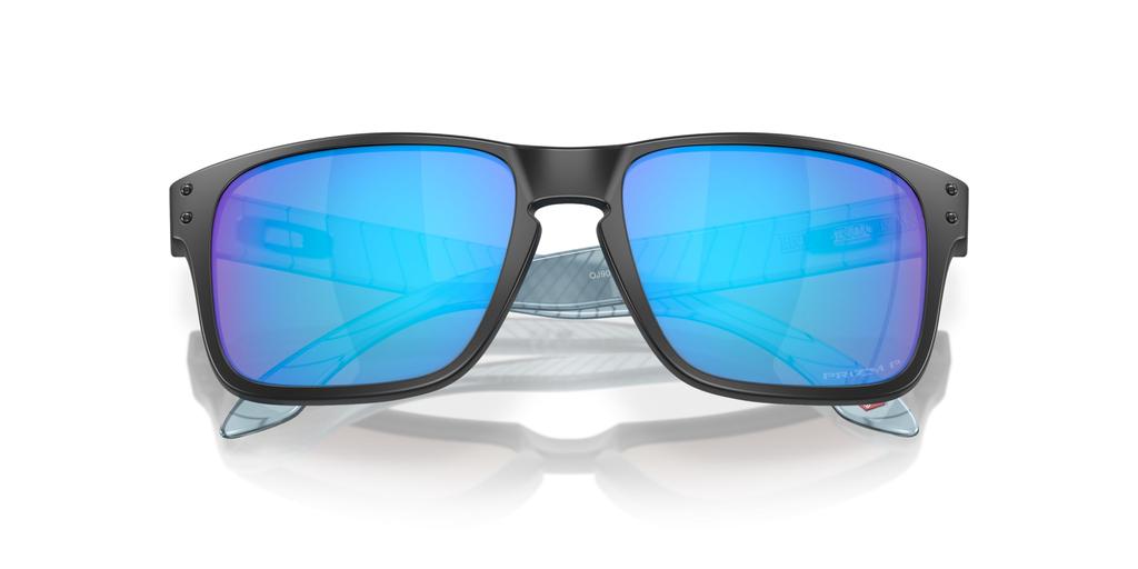 Oakley OJ9007 HOLBROOK XS Matte Trans Stonewash SAPPHIRE Polarized 53mm Kids' Sunglasses, Frame/Prizm Lens,