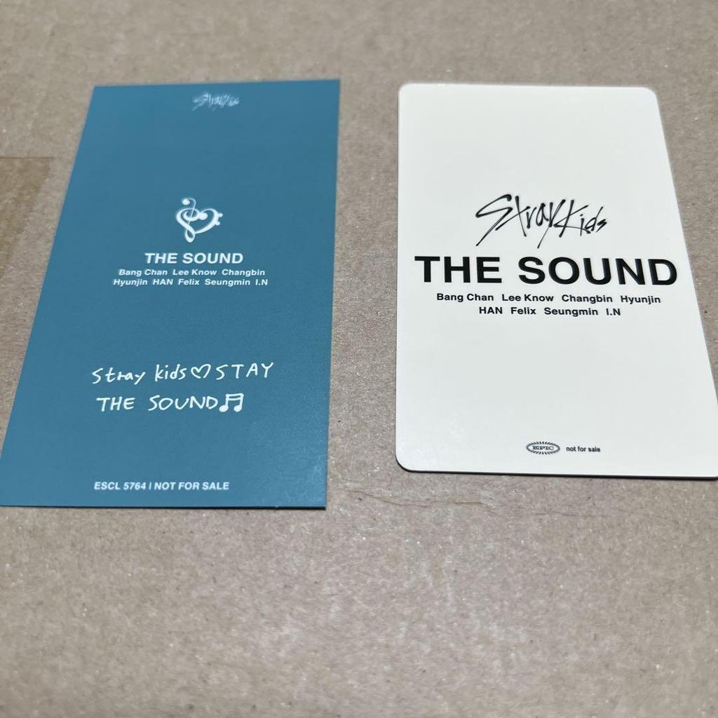 [USED] straykids Reno The Sound venue limited trading card