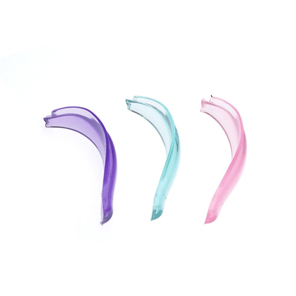 4 Pairs Silicone Eyelash Perm Pads Crescent Shape Eyelash Curling Tools for Lash Lift