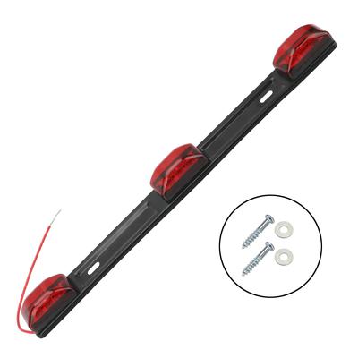 For Pickup Truck RV CAR Side Marker Lamp Bar Automobile Brake Lamp 9 LED Truck Trailer Rear Brack Lights