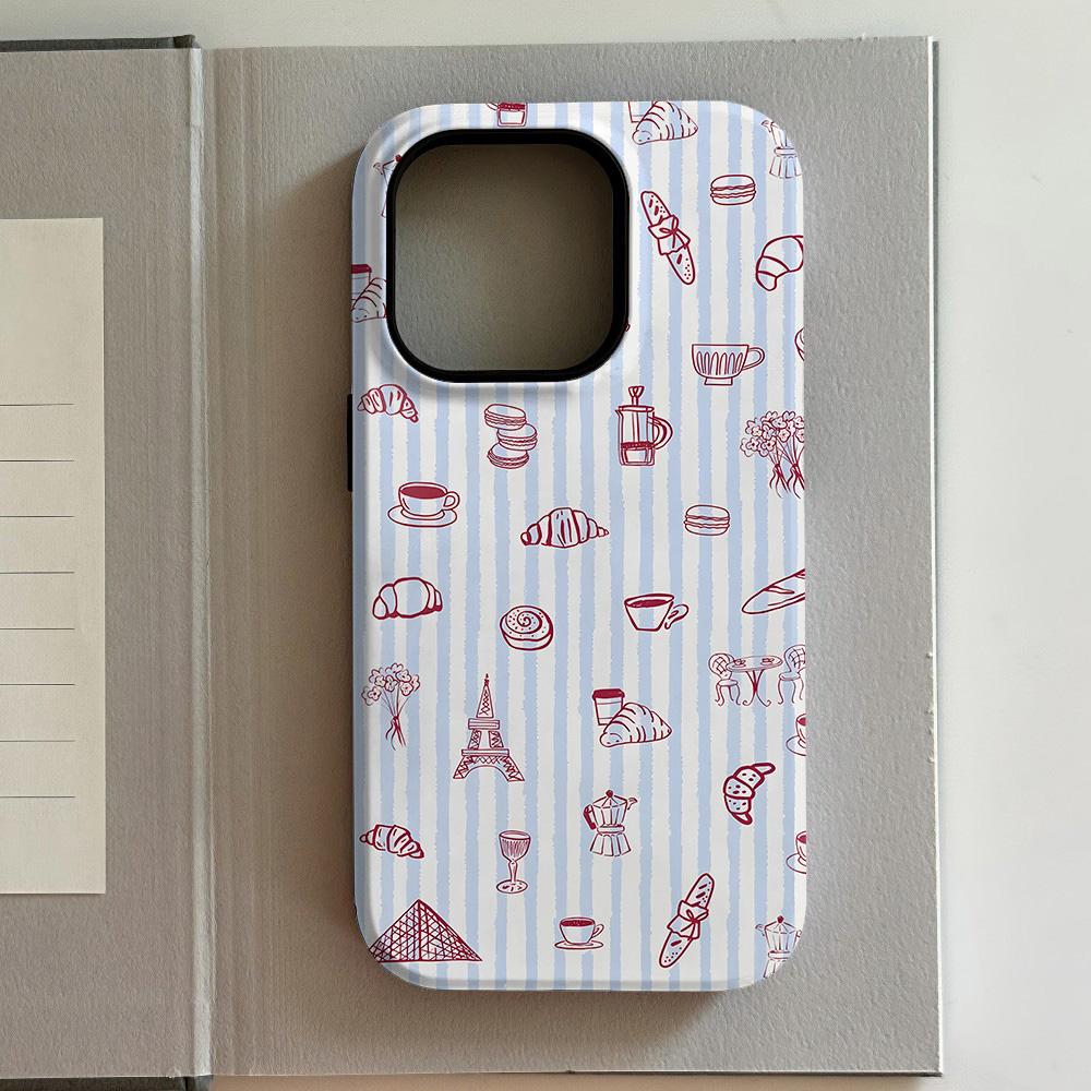 Luxury grapes and fine wine Phone Case for iPhone 17 16 15 14 13 12 11 Air Pro Max Plus Luxury Double-layer Back Cover