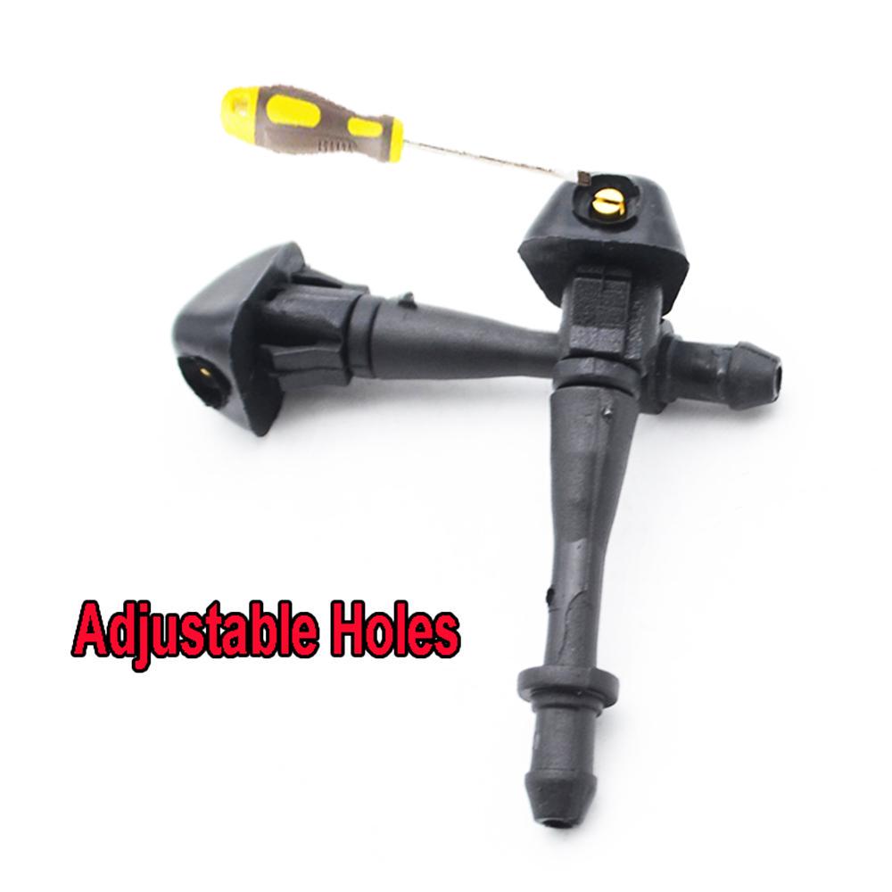 Xukey 2Pcs Car Front Windscreen Windshield Washer Jet Nozzle For Great Wall Hover H3 H5 2009 2010 2011 2012 2013 2014 2015