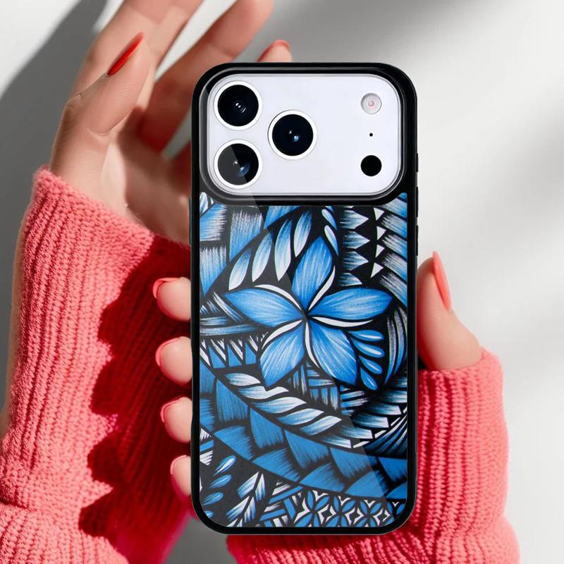 Maori Polynesian Samoan Tribal Phone Case for iPhone 17 16 15 14 13 Pro Max Back Cover for 12 11 Pro Coque