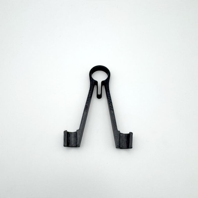 Multimeter Test Probe Clip Anti Slip Grip Insulated Shockproof Design Secure Lock for Home DIY Electrical Repair Work