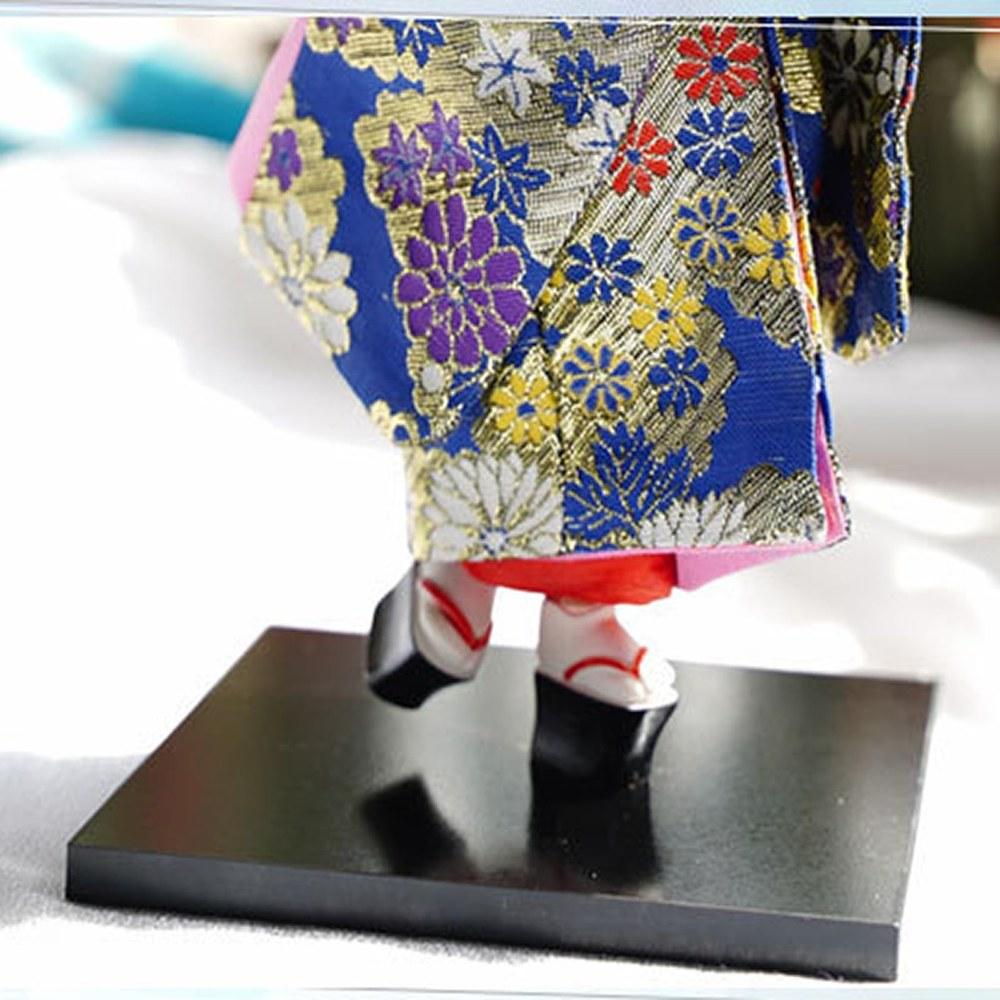 Dance & Geisha Japanese Doll Model 25cm Oriental Doll Decoration Japanese-Style Ornament Souvenir Desktop Decor Gift for Foreigners Birthday