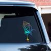 Prayer Gesture Car Prayer Gesture Laser Sticker  Car Decoration