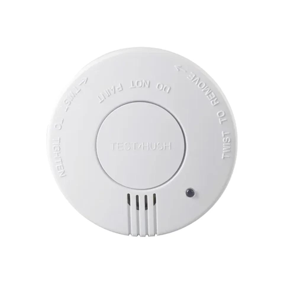

Smoke Detector 9V Replaceable Battery Fire Alarm Smoke Sensor Low Battery Beep CE EN14604