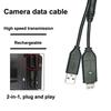 High Quality Camera USB Data Cable Samsung ES65 ES75 PL170 NV3 ES7 Support Fast File Download for Home Studio Use