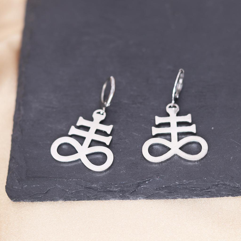 Kinitial Stainless Steel Bulldog Unicorn Dragon Fairy Turtle Sword Death Moth Earrings For Women Trendy Piercing Jewelry