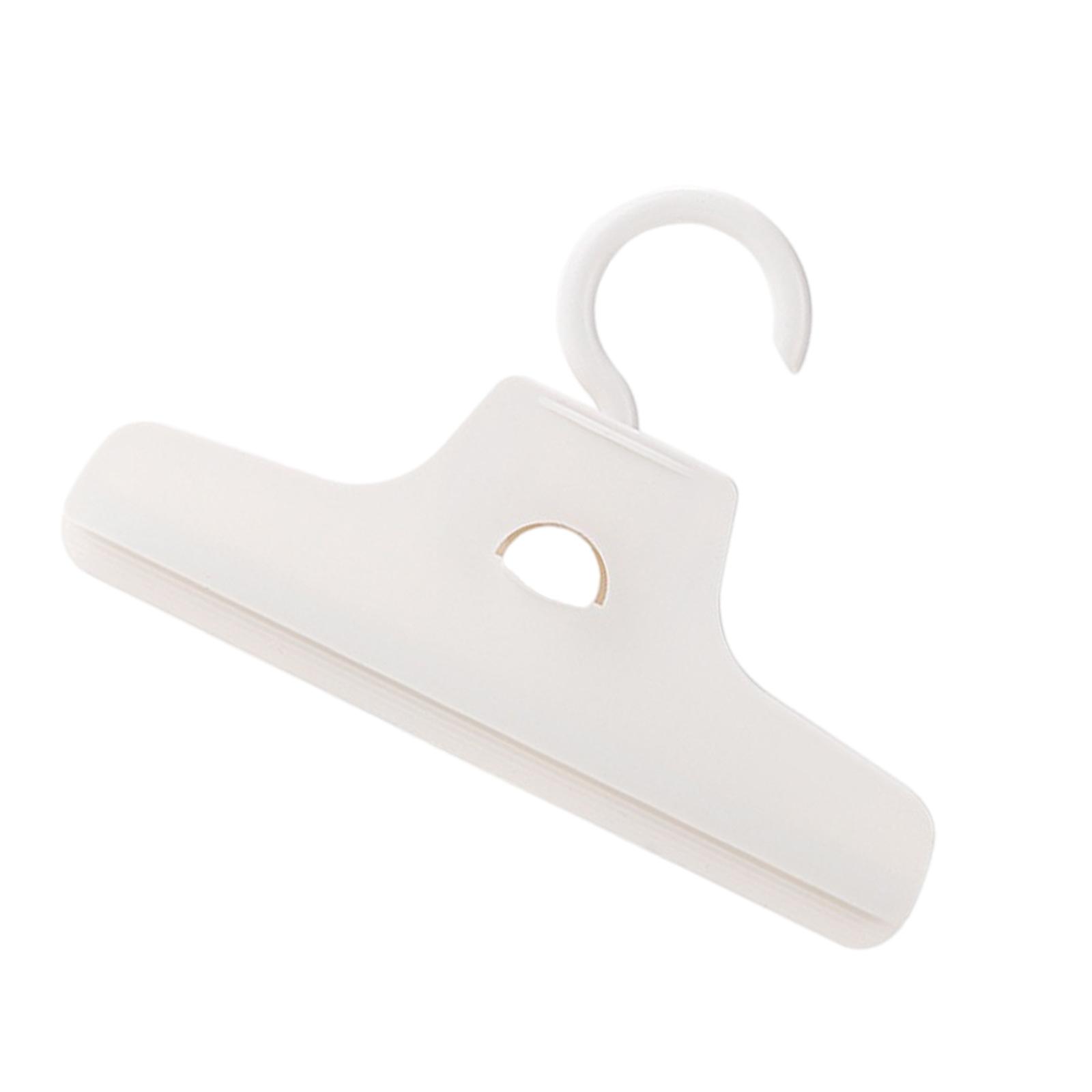 Бытовой Удобный Зажим для Брюк Высокопрочный Вращающийся Пластиковый Вешалка для Брюк Прищепки для Одежды для Защиты Одежды белый