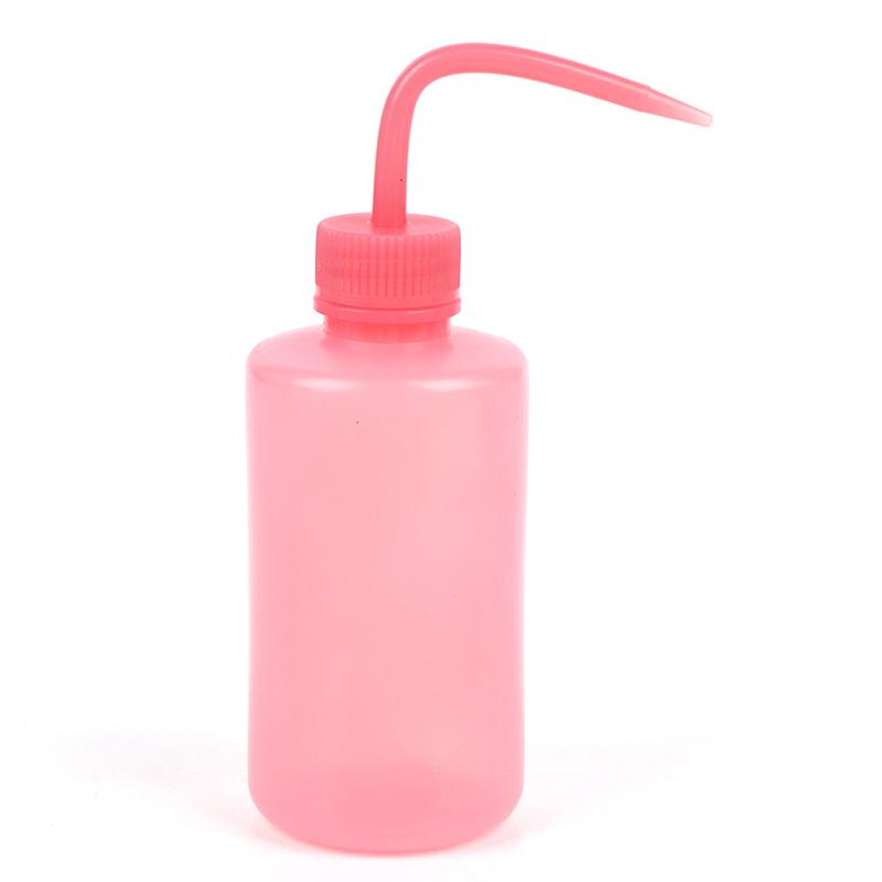 1Pc Wash Clean Clear Plastic Green Soap Lab Wash Squeeze Diffuser Bottle