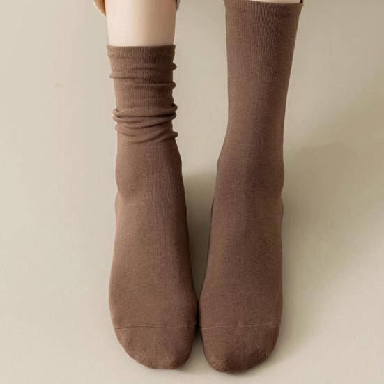 3/6 Paar Damen Crew Socken Nahtlose Sportliche Laufsocken Weiche Atmungsaktive Frotteesocken Lässige Mittelhohe Knöchelsocken