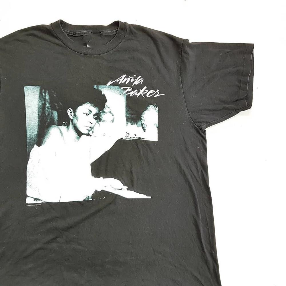 Anita Baker Compositions World Tour Gift For Fan Black All Size Shirt HE912 Unisex T-Shirt XXXXL
