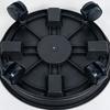 Universal Flower Pot Wheels Round Plastic Tray Heavy Duty Flower Pot Rack Plant Movable Rolling Potted Plant Stand With Rollers
