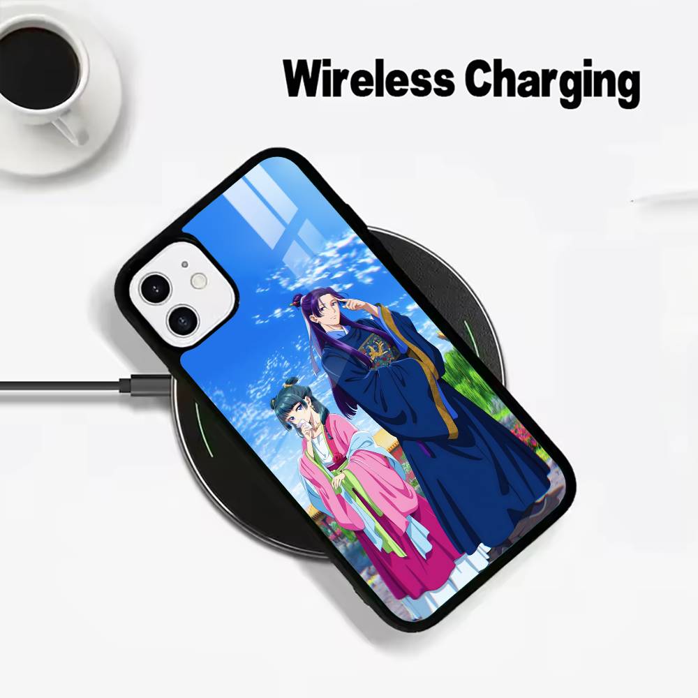 The Apothecary Diaries-Maomao-Jinshi Wireless charging phone case compatible with iPhone 17/16/15/14/13/12/11