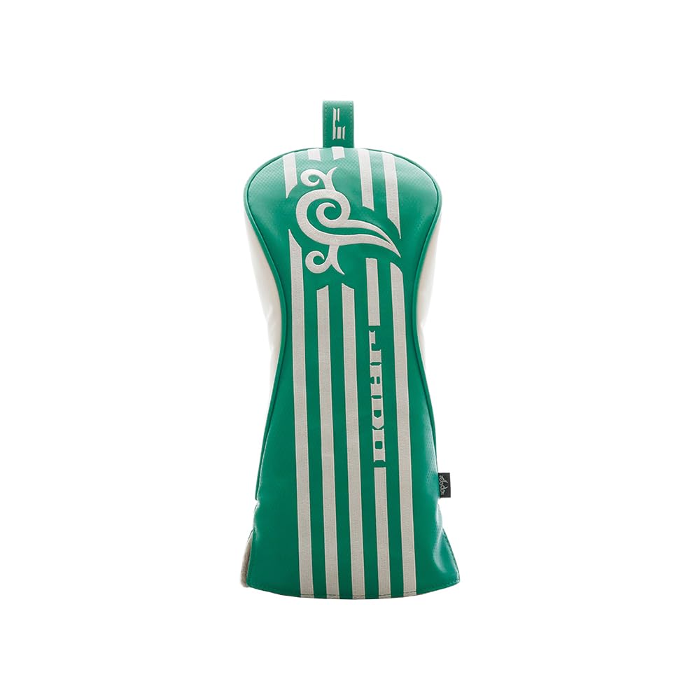 JADO Stripe Tribal Series Driver Green Matte 2023 JGHC8888D Headcover, White, Model,
