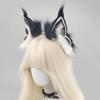 Handmade Adjustable Plush Animal Ears Headbands With Bendable Wire For Cosplays Halloween Costume Party Accessories