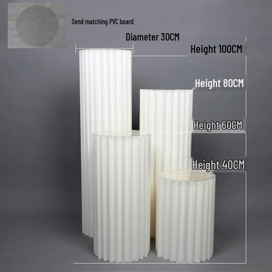 Folding Wedding Dessert Table & Column Ornaments for Displays