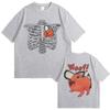 Anime Chainsaw Man Denji Pochita Funny Cosplay Printed Tshirt Mens and Womens Tshirt Mens Top Sports Tshirt Mens Tshirt