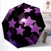 1pc Purple Stars Automatic Open/Close Umbrella - All-Season Portable Umbrella for Women/Men Yy251213036