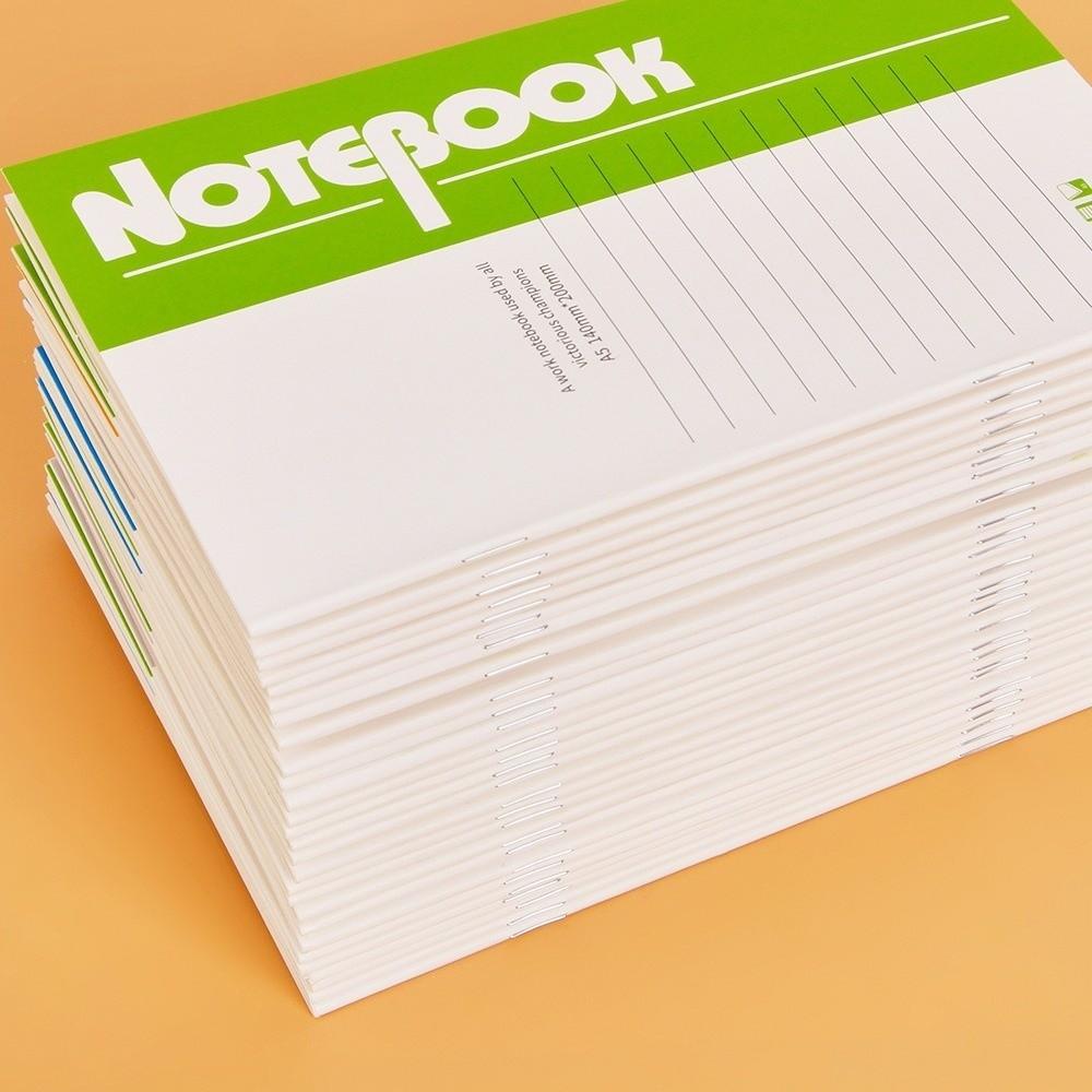 Thick Lined Notepad Soft Cover School Stationery Personal Writing Hardcover  Office Supplies