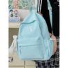 Bow Embroidery Ribbon Nylon Backpack Large Capacity Laptop Schoolbag Fashion