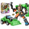 New Carbot Crystal Beast Team Transforming Robot To Car Toys Action Figures Multiple Modes Transformation Car Toy Gift