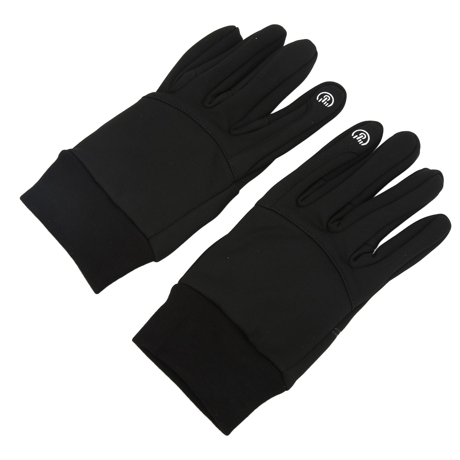 

Winter Outdoor Touch Screen All Finger Gloves Antislip Windproof Fleece Warm Sports GlovesL