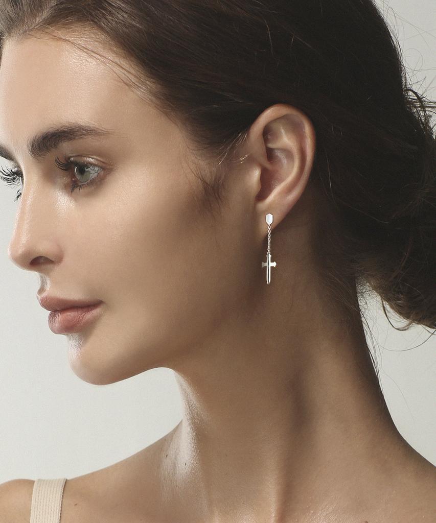 Trencadism Victor Earrings / 925 Silver / Earrings Victor_Trm_Vte40Bdg