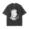 Limited Britney Spears Oops I Did It Again Tour  Vintage Washed T Shirt Summer Men Women High Quality Cotton Retro Tshirt