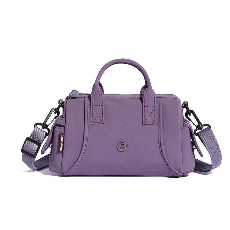 Small Square-shaped Water-resistant Shoulder Bag, Casual Cross-body Bag, Lightweight Handbag for Women