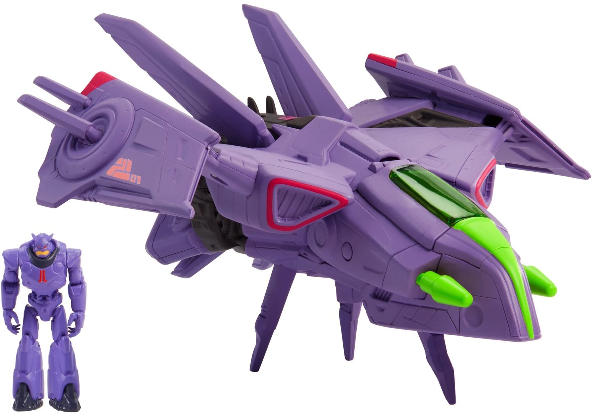 

Buzz Lightyear Zurg Personal Ship 4 and HHJ61 Purple Disney/Pixar (Ages Up) фиолетовый