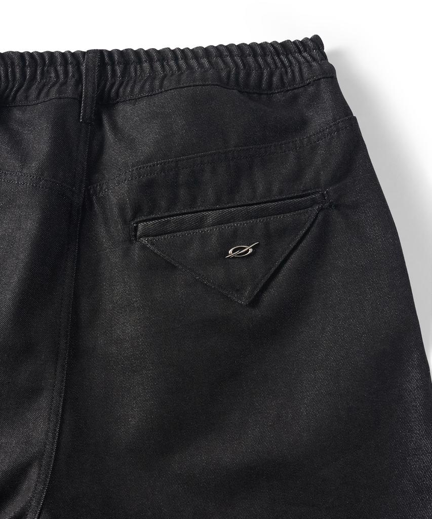51Peosenteu Denim Lounge Pants - Black