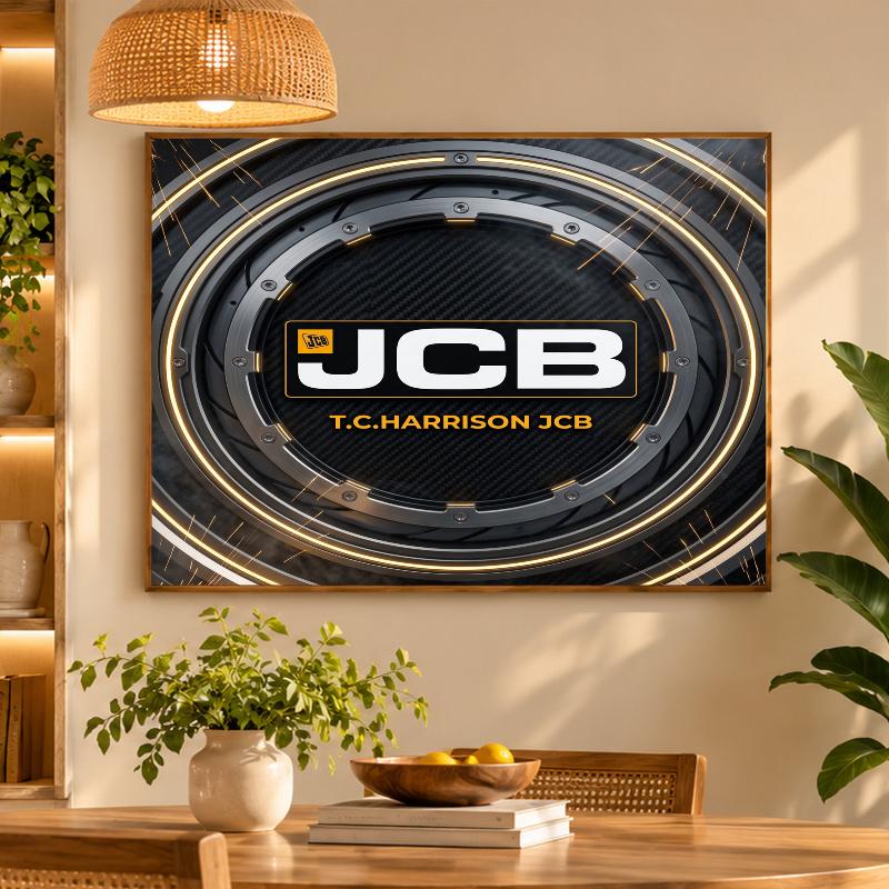 5D Diamond Painting JCB DIY Full Drill Diamond Art Kit Home Decoration