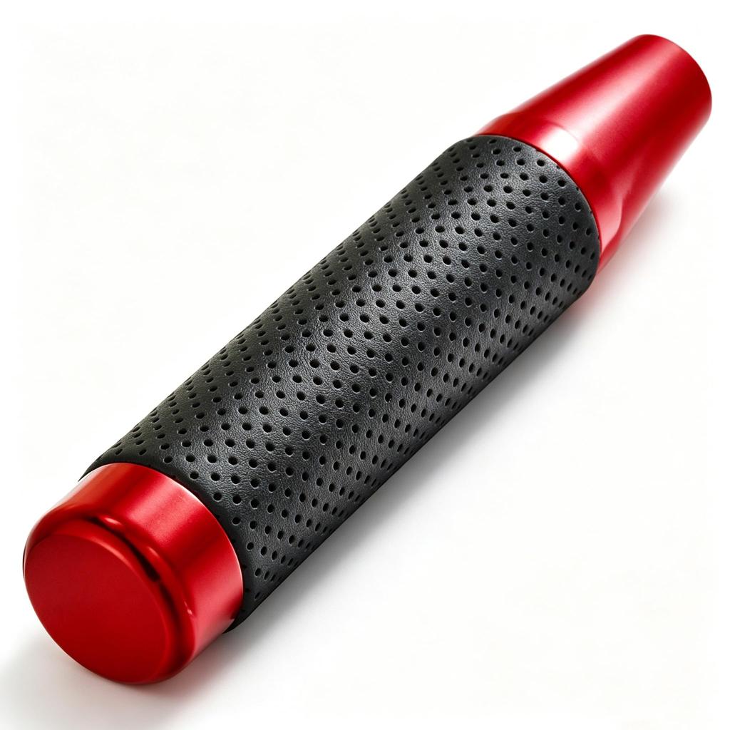 Lunsom PU Shift Knob Metal Gear Shift Knob General Auto