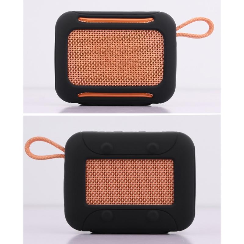 Durability Elasticity Silicone Case Compatible for Go5 Wireless Speaker Cover Easy To Carry Multiple Color Optional