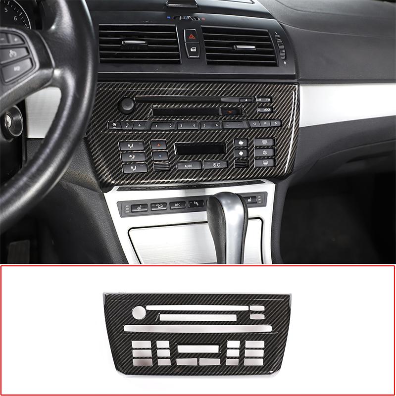 

Для BMW X3 E83 2006-2010 ABS Вуглецеве Волокно Комплект Внутрішнього Оздоблення Панель Приладів Консоль Панель Перемикання Передач Декоративна Накладка Наклейки