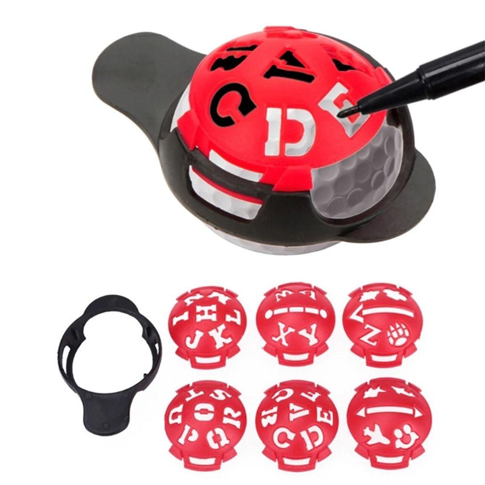 Template Drawing Golf Balls Scriber Alignment Marks Golfs Balls Line Marker  Sign Tool