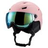 Unisex Ski Helmet With Integrated Goggle Sleeve Warm Impact-Resistant Outdoor Snow Sports Gear Adults