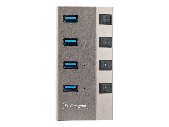 Hub usb - startech - 5g4aibs-usb-hub-eu - 4 ports - usb 3.2 gen 1 - plug and play