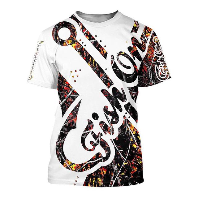 Fishing Graphic 3d Print Men's T-Shirt Summer Short Sleeve Tees Tops Harajuku Fashion Casual Oversized Man Clothing Camisetas